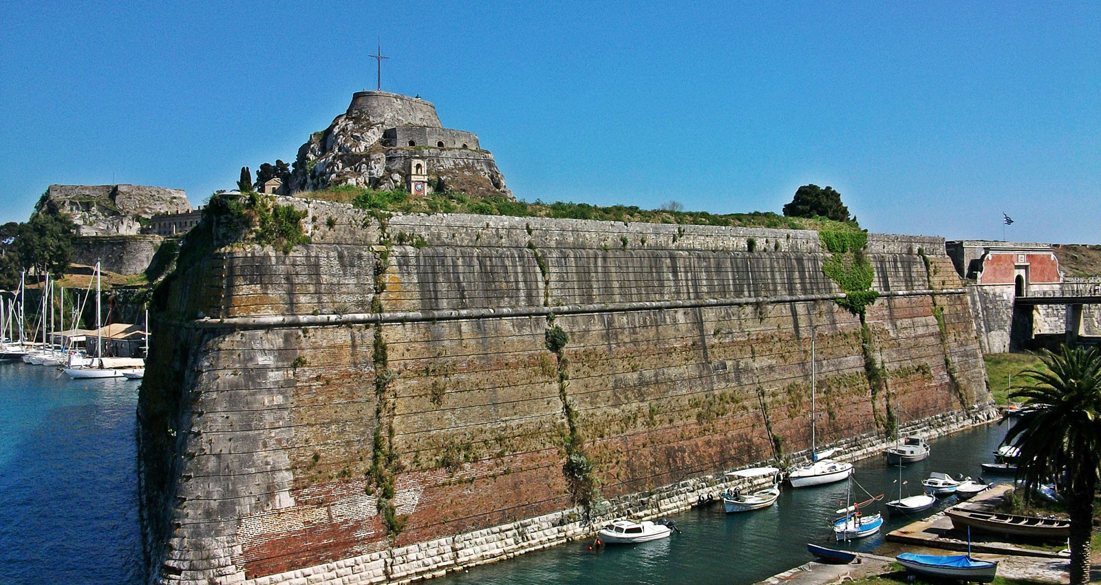 Αποτέλεσμα εικόνας για la fortezza veneziana di Corfù